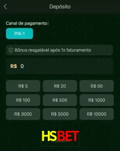deposits HSBET